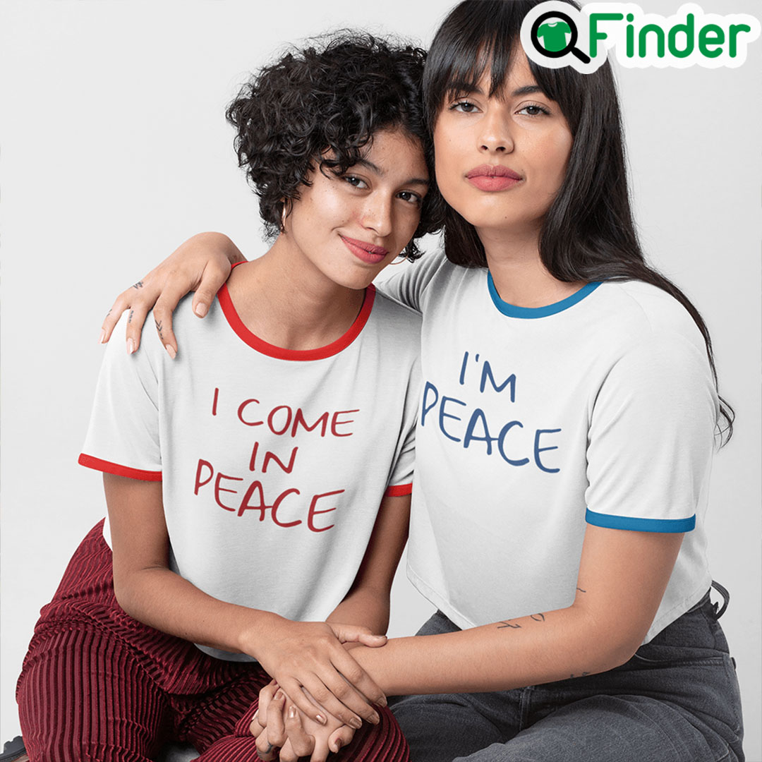 Im Peace Shirt Matching Couple Tee Im Peace Shirt Matching Couple Tee
