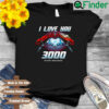 Iron Man I love you 3000 autism awareness shirt