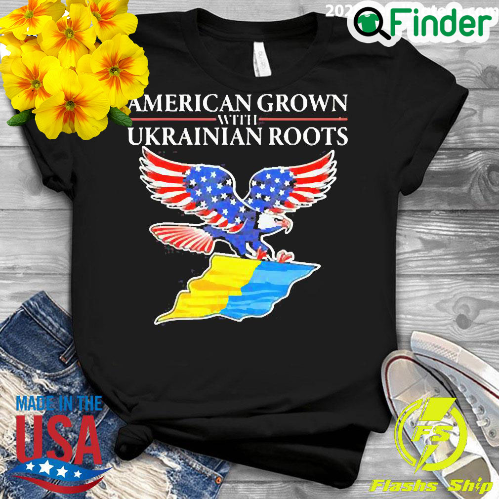 Official eagles American Grown With Ukrainian Root shirt Official eagles American Grown With Ukrainian Root shirt
