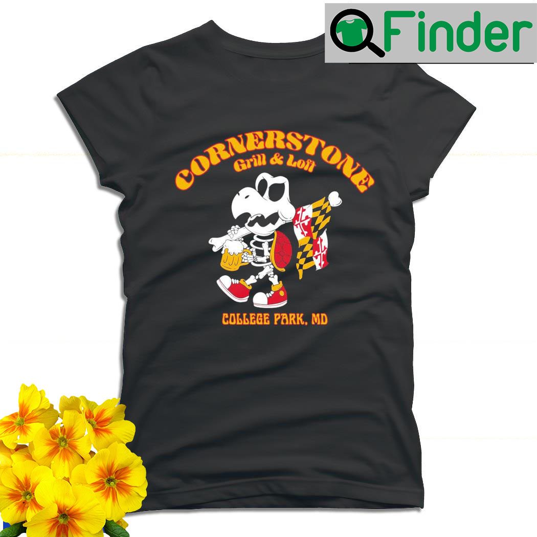 Skeleton Turtle Cornerstone Grill and Loft College Park MD T shirt Skeleton Turtle Cornerstone Grill and Loft College Park MD T shirt