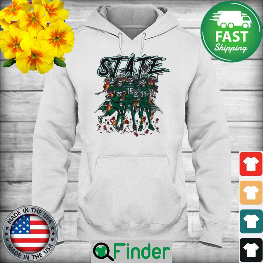 Skeletons Sana Detroit Michigan State Hoodie Skeletons Sana Detroit Michigan State Hoodie