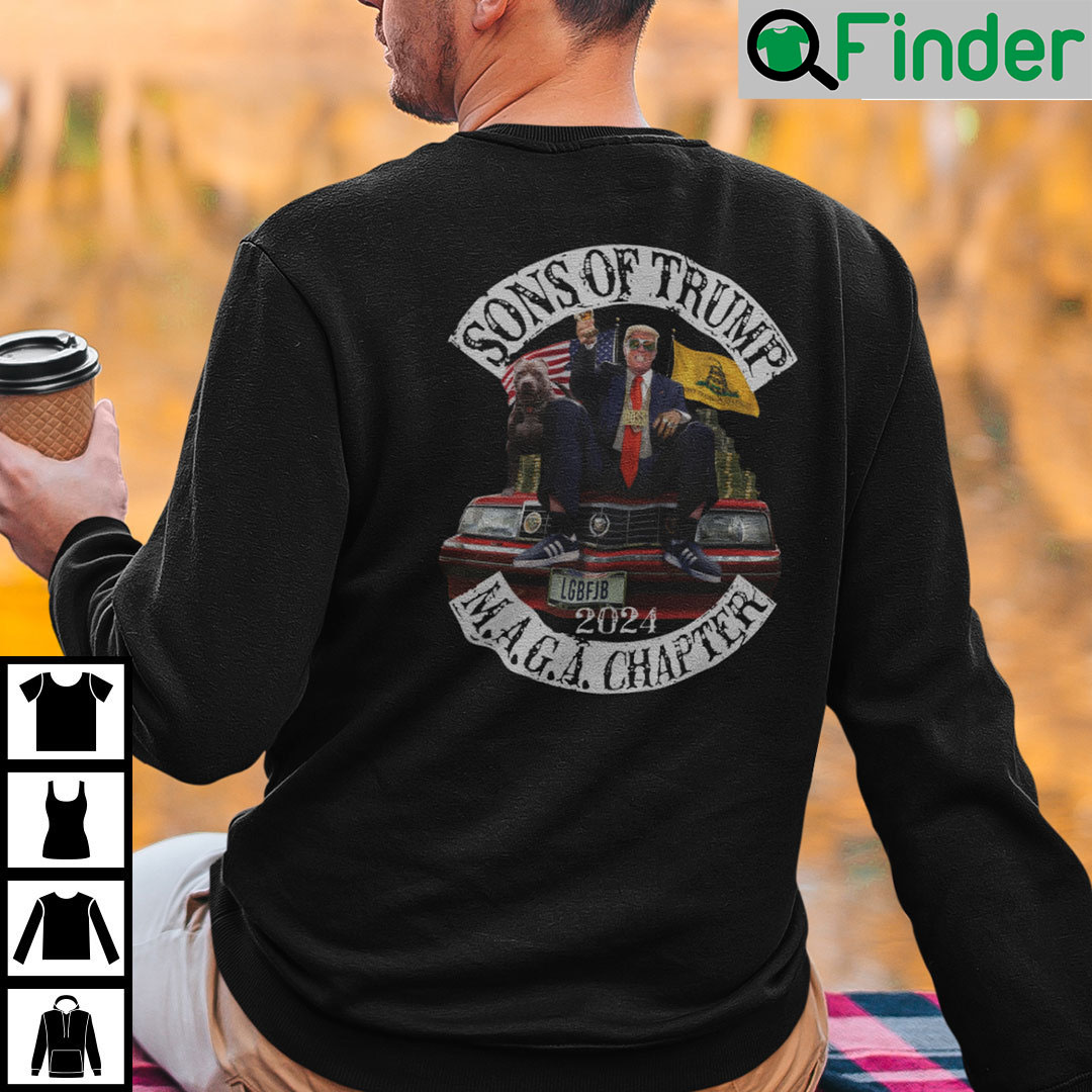Sons Of Trump Manga Chapter 2024 Sweatshirt Sons Of Trump Manga Chapter 2024 Sweatshirt