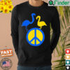 Stand With Ukraine Support Ukraine Peace In Ukraine Flamingo Shirt