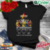 Star Trek Universe 56th anniversary 1966 2022 thank you for the memories signatures shirt