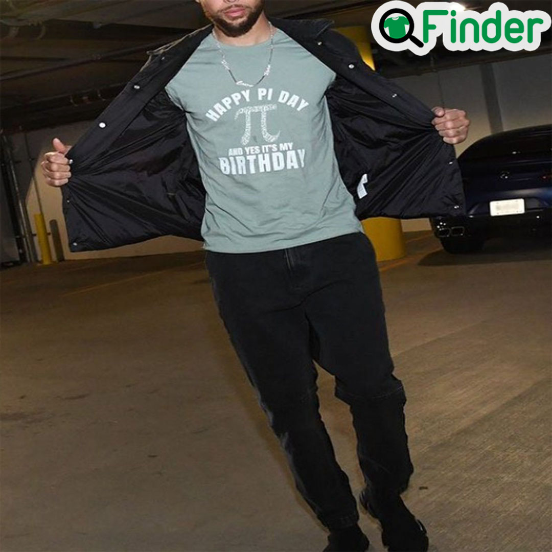 Steph Curry Happy Pi Day And Yes Its My Birthday Hoodie Steph Curry Happy Pi Day And Yes Its My Birthday Hoodie