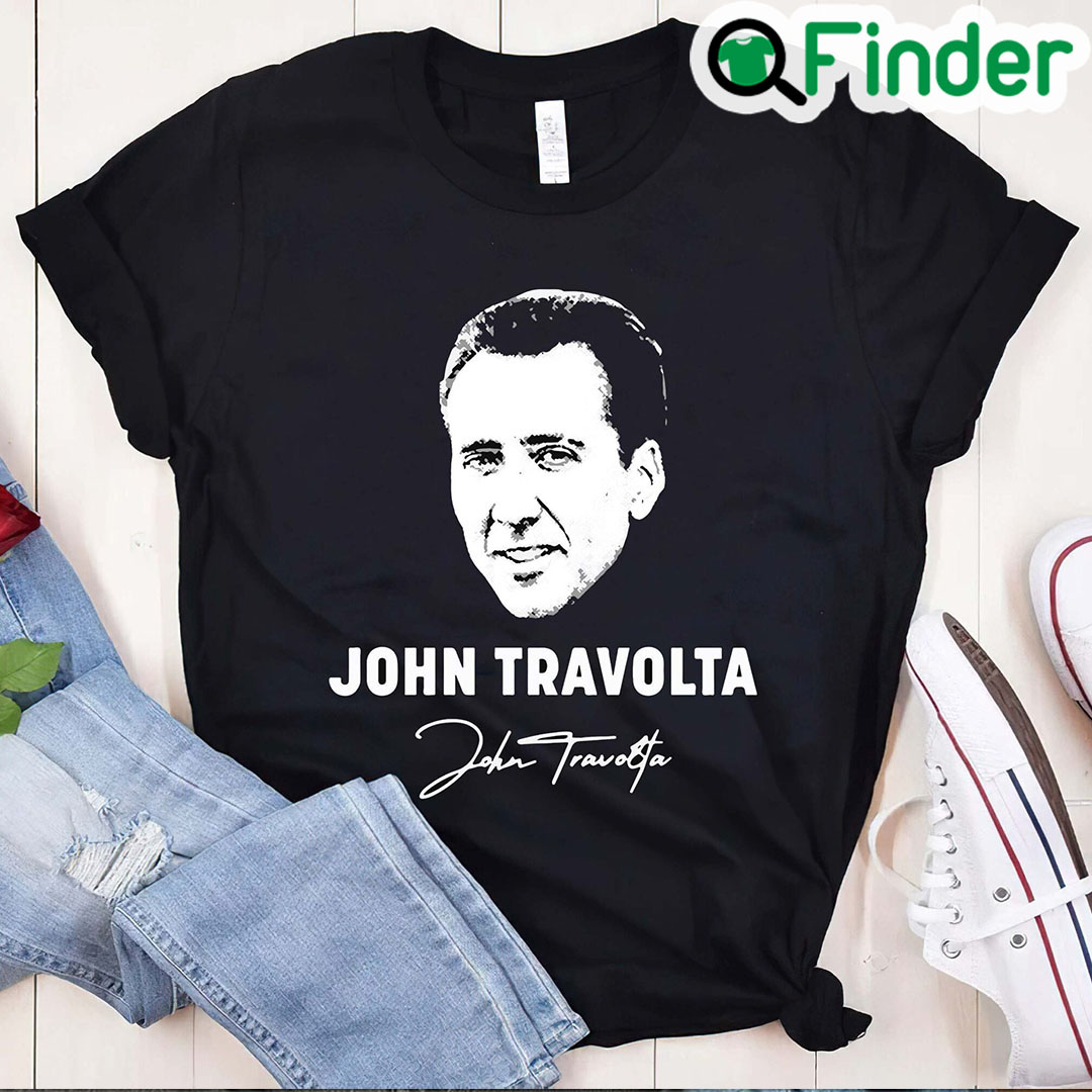 The Adam Project John Travolta Nicolas Cage Shirt The Adam Project John Travolta Nicolas Cage Shirt