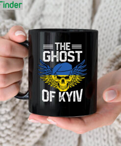 The Ghost Of Kyiv Free Ukraine Mug