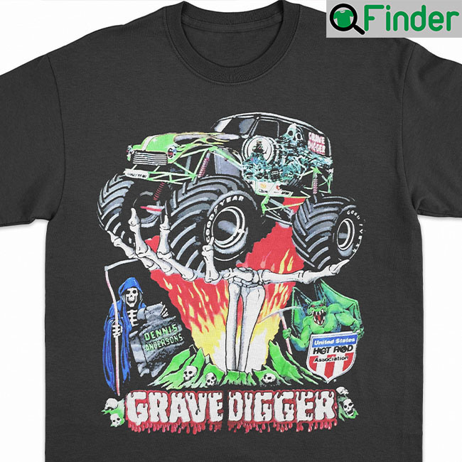 Vintage 1994s Grave Digger Monster Truck Shirt Vintage 1994s Grave Digger Monster Truck Shirt
