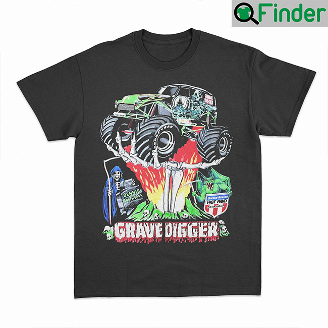 Vintage 1994s Grave Digger Monster Truck T Shirt Vintage 1994s Grave Digger Monster Truck T Shirt