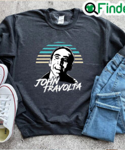Vintage John Travolta Nicolas Cage The Adam Project T Shirt