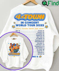 4 Town World Tour Pixar Turning Red 2 Sided Sweatshirt