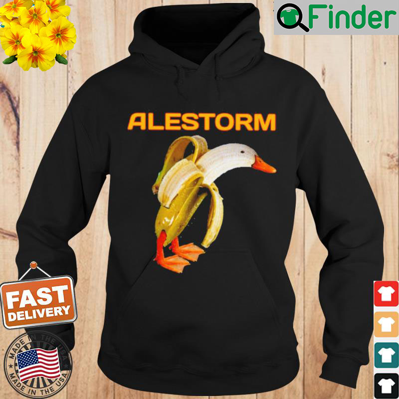 Alestorm Banana Duck Hoodie Alestorm Banana Duck Hoodie