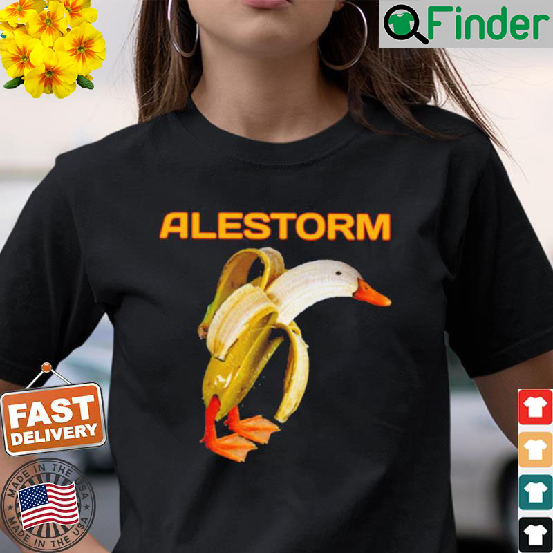 Alestorm Banana Duck Shirt Alestorm Banana Duck Shirt