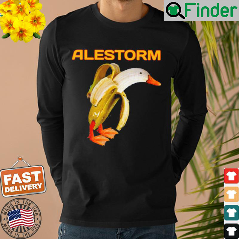 Alestorm Banana Duck Sweatshirt Alestorm Banana Duck Sweatshirt