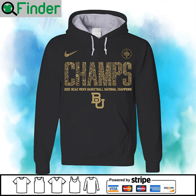 Baylor Bears Nike Champs 2021 NCAA Mens Basketball National Champions Final Four Hoodie Baylor Bears Nike Champs 2021 NCAA Mens Basketball National Champions Final Four Hoodie