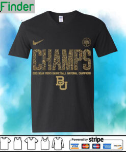 Baylor Bears Nike Champs 2021 NCAA Mens Basketball National Champions Final Four T shirt