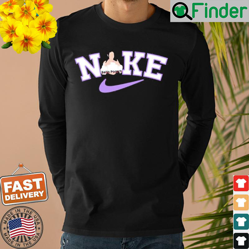 Bella Poarch X Nike Logo Minimalist Fanmade Sweatshirt Bella Poarch X Nike Logo Minimalist Fanmade Sweatshirt