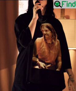 Billie Eilish Taylor Hawkins T Shirt Grammys 2022