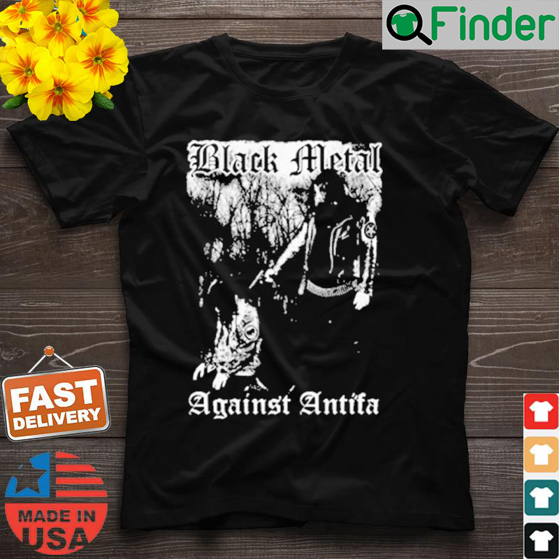Black Metal Against Antifa Behemoths Nergal Reveals For 2020 T Shirt Black Metal Against Antifa Behemoths Nergal Reveals For 2020 T Shirt