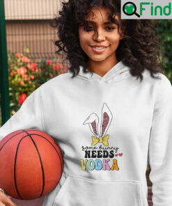 Happy Easter Day Some Bunny Needs Vodka Funny Easter Shirt