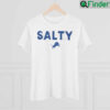 Jared Goff Wearing Salty Detroit Lions Salty shirt