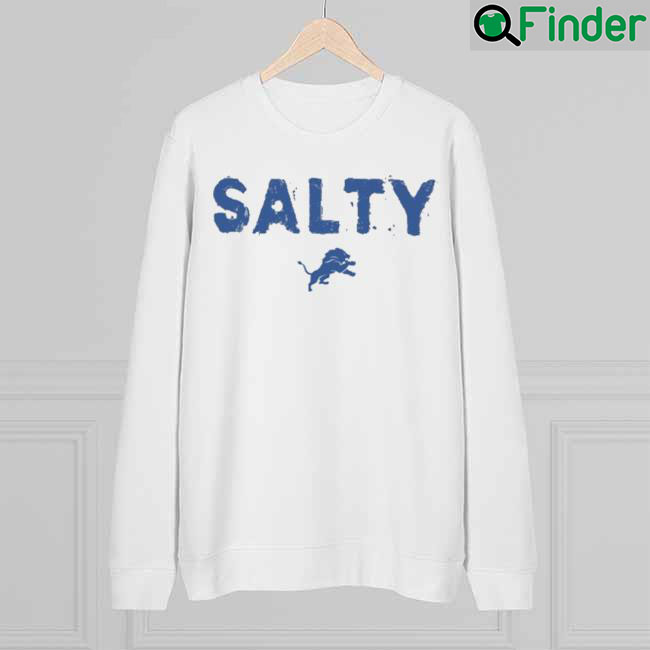 Jared Goff Wearing Salty Detroit Lions Salty sweatshirt Jared Goff Wearing Salty Detroit Lions Salty sweatshirt