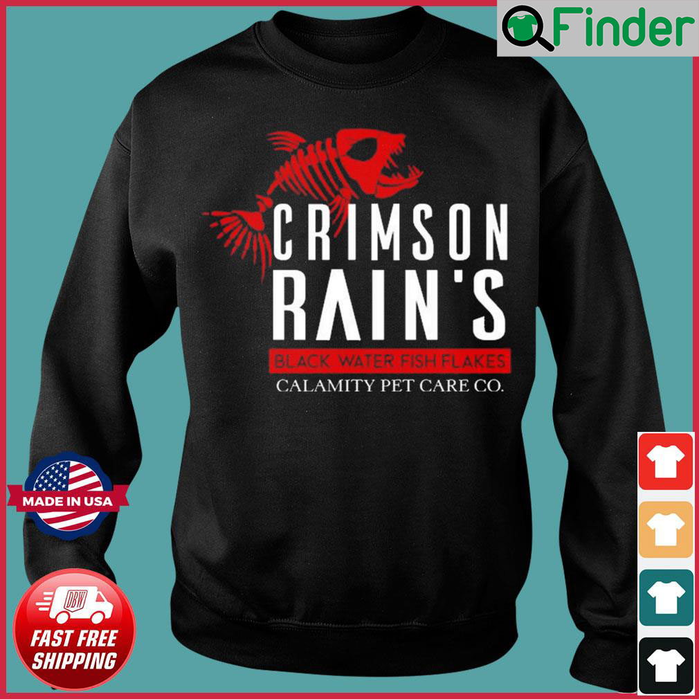 Maybejamescheek Crimson Rains Sweatshirt Maybejamescheek Crimson Rains Sweatshirt