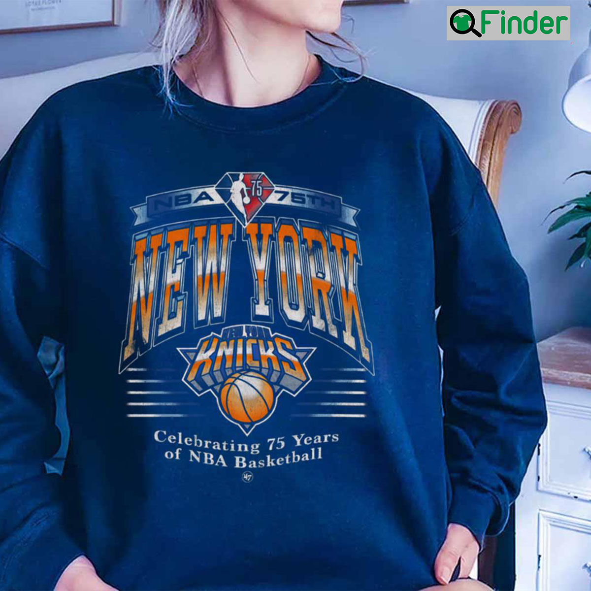 New York Knicks Nba 75th Anniversary Sweatshirt New York Knicks Nba 75th Anniversary Sweatshirt