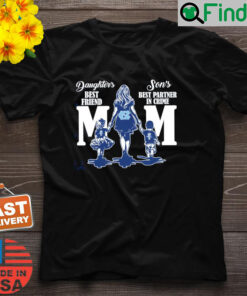 North Carolina Tar Heels Mom Daughters Best Friend Sons Best Partner In Crime Shirt