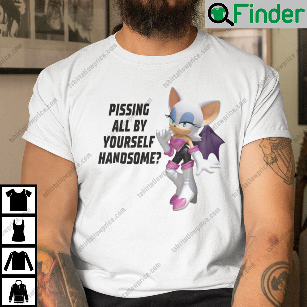 Pissing All By Yourself Handsome Rouge The Bat Shirt Pissing All By Yourself Handsome Rouge The Bat Shirt