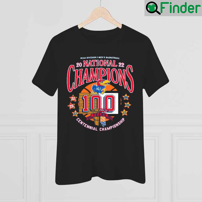 Rally Kansas Jayhawks Womens 2022 National Champions Centennial T Shirt Rally Kansas Jayhawks Womens 2022 National Champions Centennial T Shirt