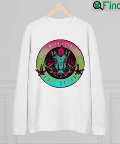 Randy Faust Smoke Weed Everyday And Hail Satan Pig Sweatshirt