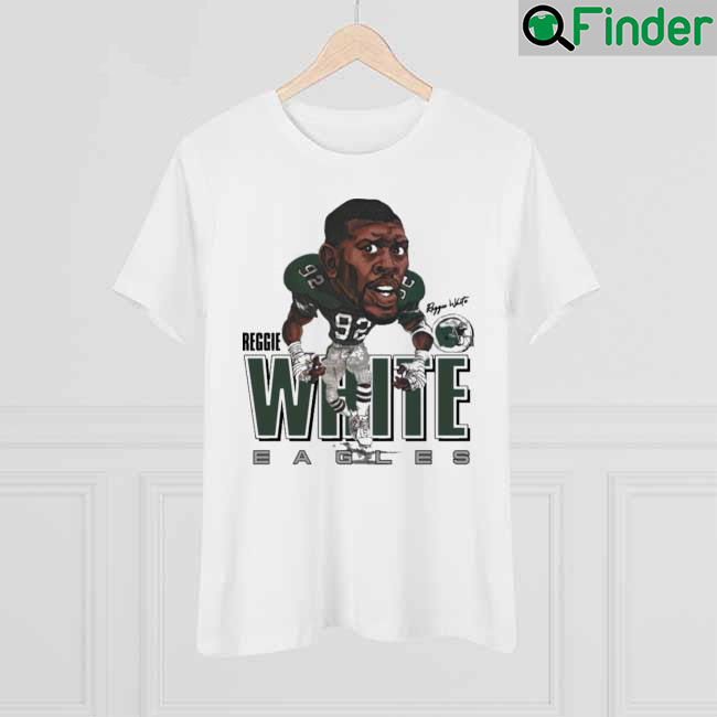 Reggie White Philadelphia Football Legend Retro Caricature Shirt Reggie White Philadelphia Football Legend Retro Caricature Shirt