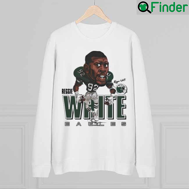 Reggie White Philadelphia Football Legend Retro Caricature Sweatshirt Reggie White Philadelphia Football Legend Retro Caricature Sweatshirt