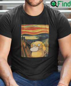 Scream Pokemon Psyduck T Shirt