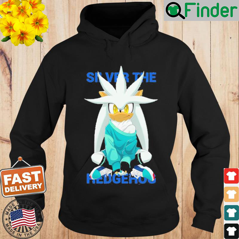 Silver The Hedgehog Sonic Movie 2 Hoodie Silver The Hedgehog Sonic Movie 2 Hoodie