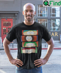 South Park Stan Kyle Kenny and Cartman T Shirt