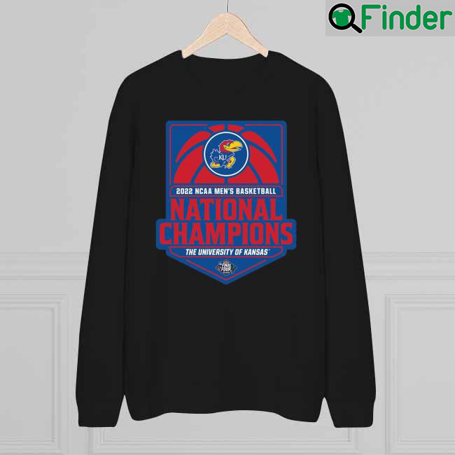 The University of Kansas Jayhawks WinCraft 2022 NCAA Mens Basketball National Champion sweatshirt The University of Kansas Jayhawks WinCraft 2022 NCAA Mens Basketball National Champion sweatshirt
