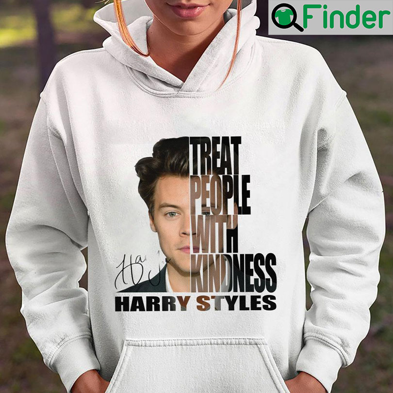 Treat People With Kindness Harry Styles Fine Line Signature Hoodie Treat People With Kindness Harry Styles Fine Line Signature Hoodie