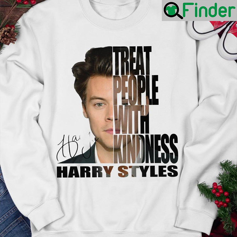 Treat People With Kindness Harry Styles Fine Line Signature Sweatshirt Treat People With Kindness Harry Styles Fine Line Signature Sweatshirt