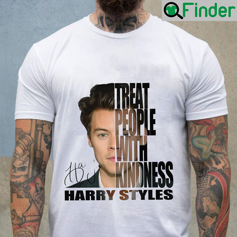 Treat People With Kindness Harry Styles Fine Line Signature T Shirt Treat People With Kindness Harry Styles Fine Line Signature T Shirt