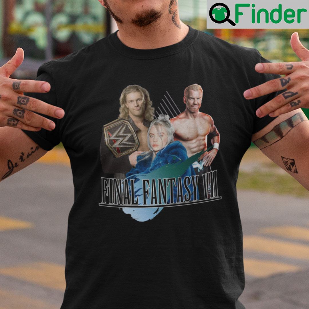 Final Fantasy VII Edge Christian Billie Eilish Parody Shirt Final Fantasy VII Edge Christian Billie Eilish Parody Shirt