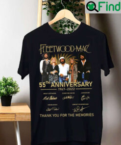 Fleetwood Mac 55th Anniversary 1967 2022 Band T Shirt
