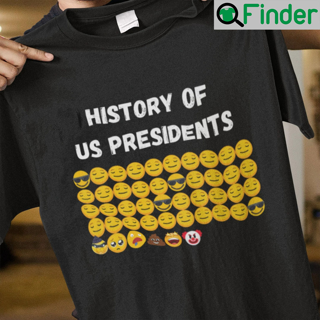 History Of US Presidents Short Sleeve Unisex Shirts History Of US Presidents Short Sleeve Unisex Shirts
