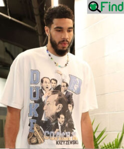 Jayson Tatum Coach K Duke T Shirt