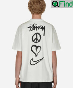 Nike X Stussy Peace Love Swoosh Unisex Shirt