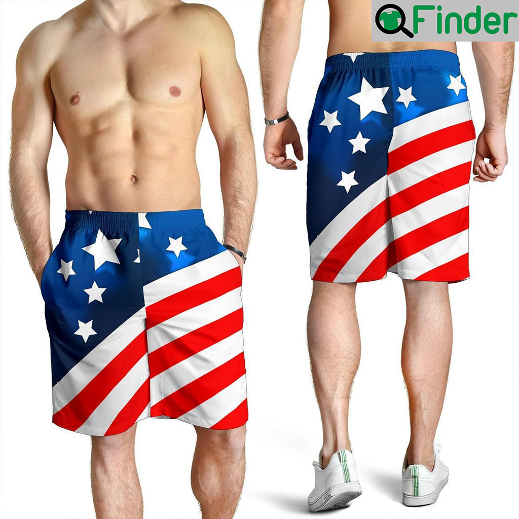 American Flag Style Men Shorts American Flag Style Men Shorts