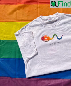 Born This Way Sperm LGBT T Shirt