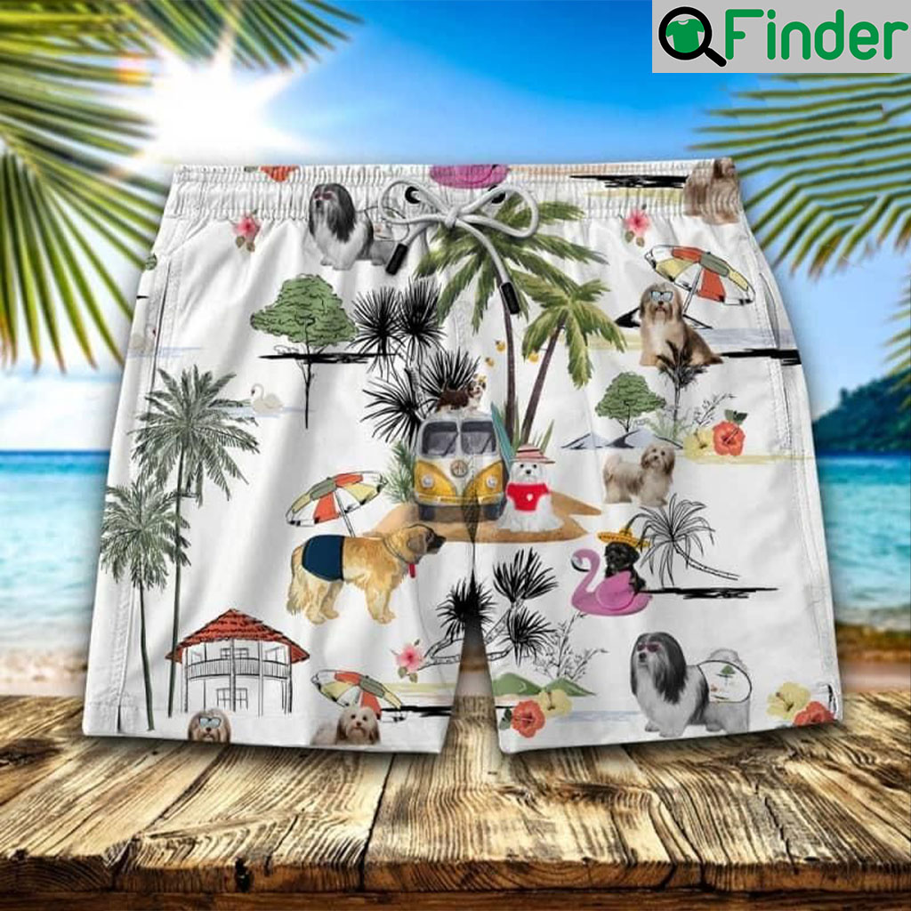 Havanese Dog Beach Short Havanese Dog Beach Short