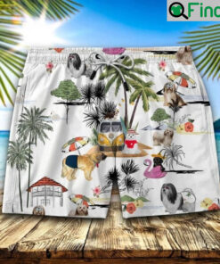 Havanese Dog Beach Shorts